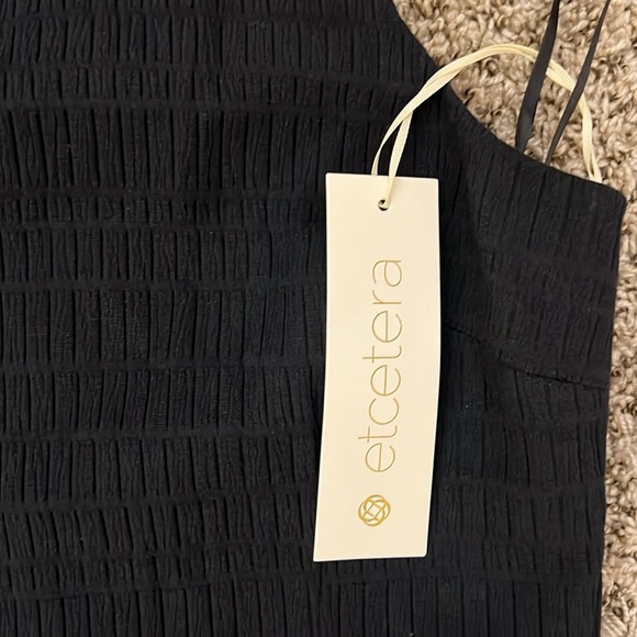 ETCETERA Black Knit Career Wear Cocktail Dress Size 6 NWT - Picture 13 of 16